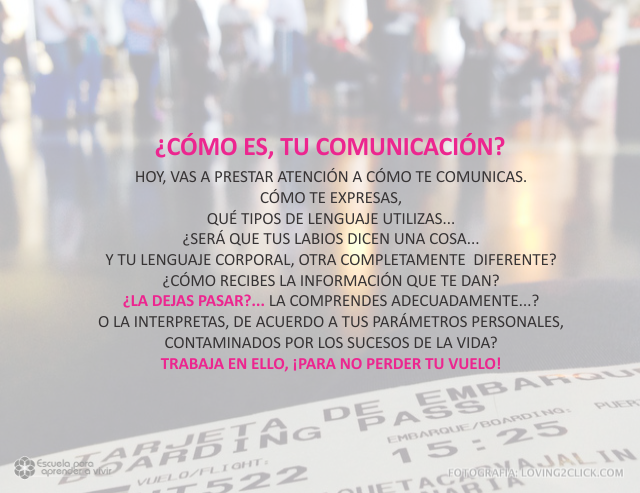 ¿Como es, nuestra comunicación? Septiembre 4 de 2009
